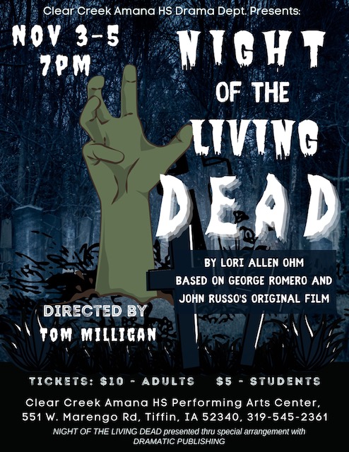 night of the living dead poster
